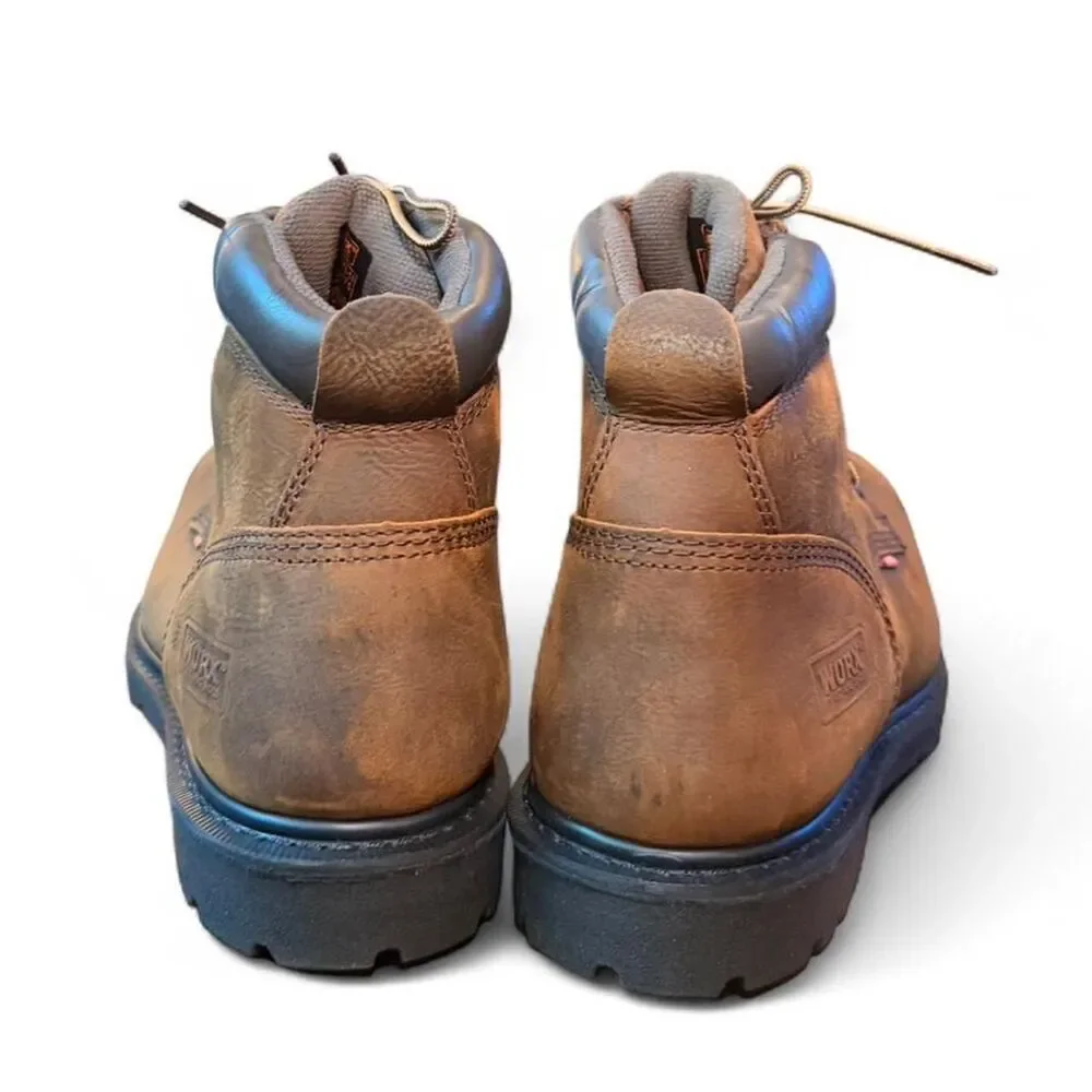 WORX by Red Wing Shoes Men’s STK#5606 Steel Toe Waterproof 6” Work Boot12WW